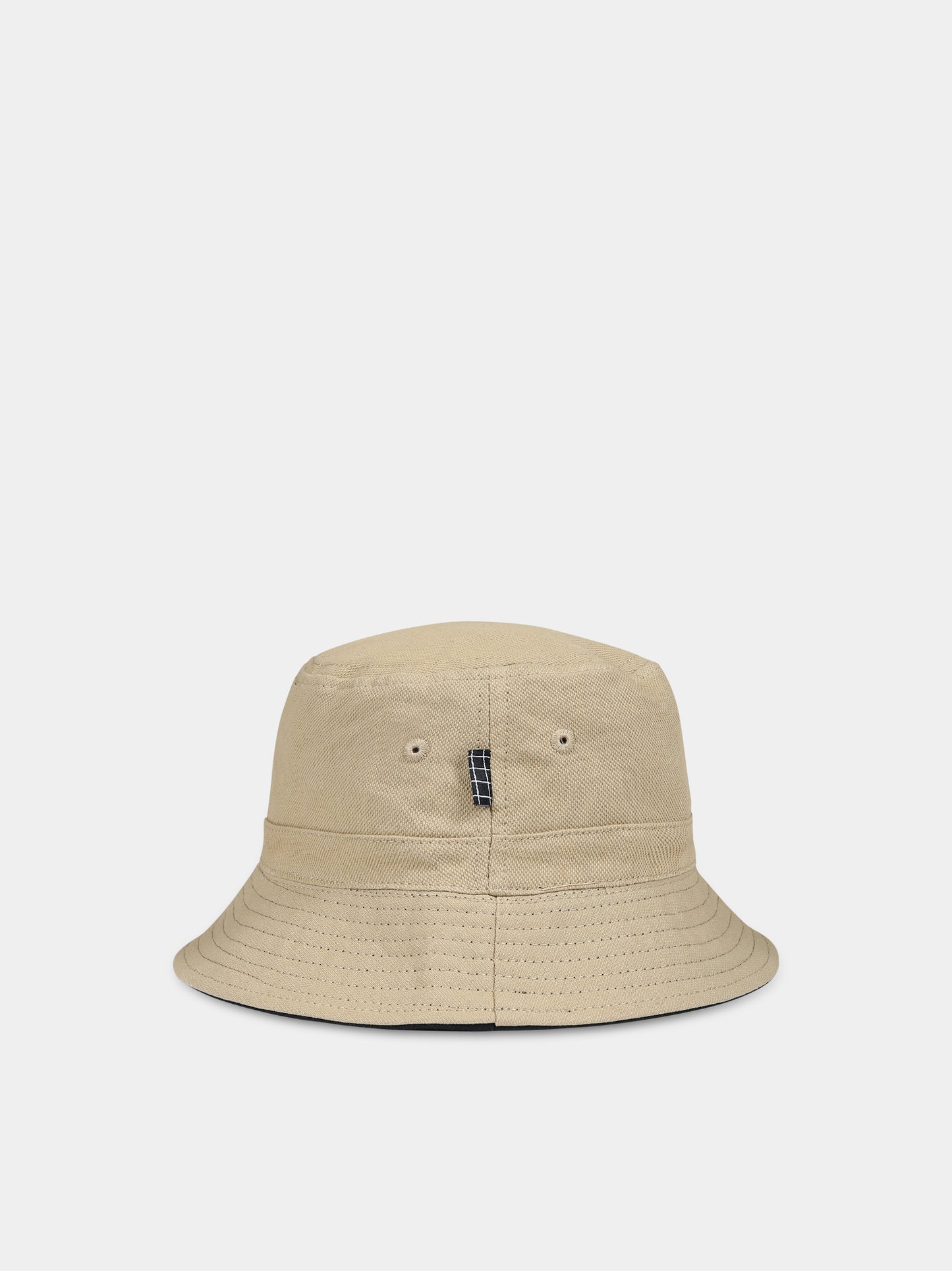 Cloche beige reversibile per bambini con simbolo dellla pace,Molo,7W23T302 8838