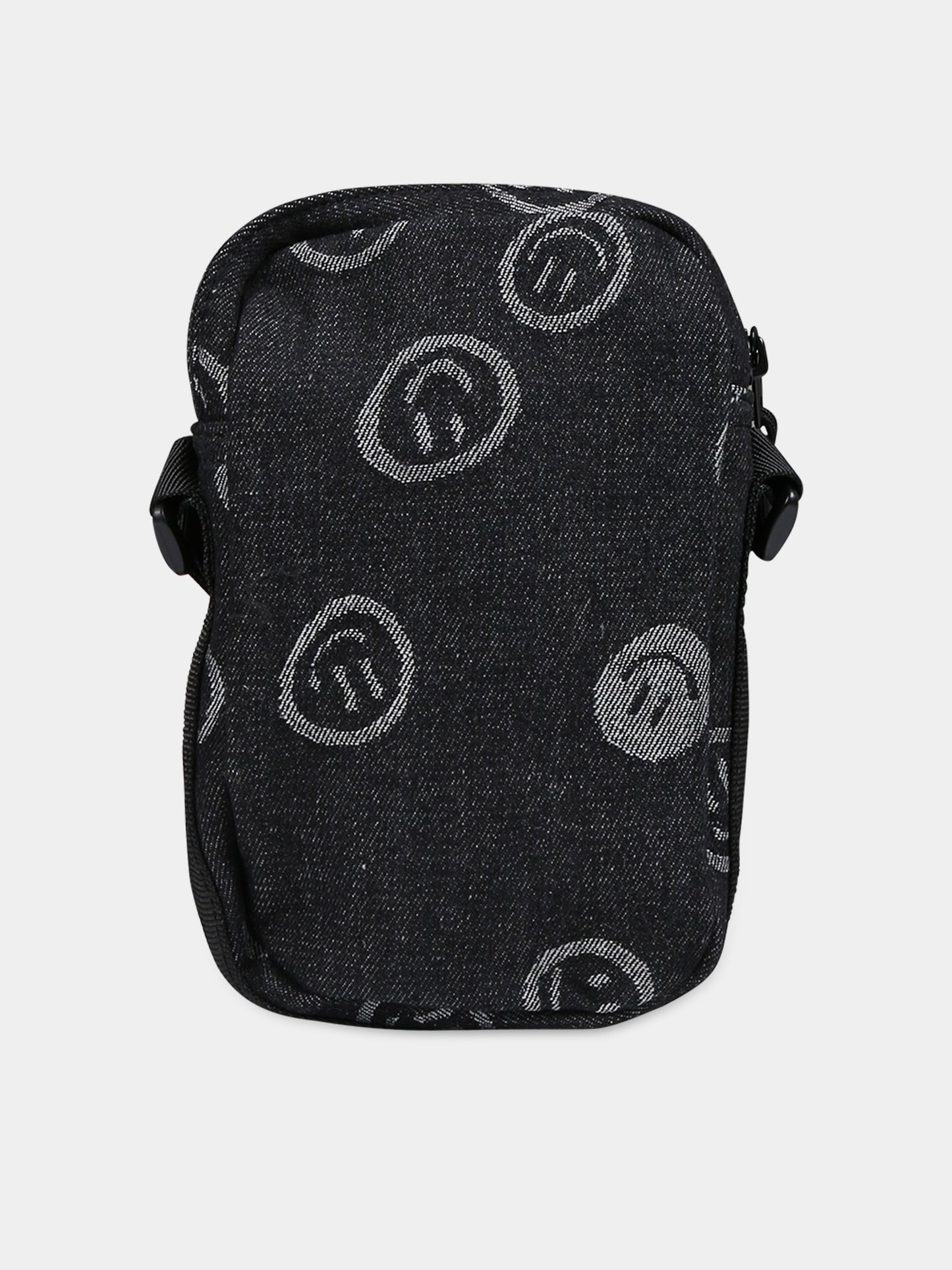 Borsa nera per bambini con smile,Molo,7W23V103 8811