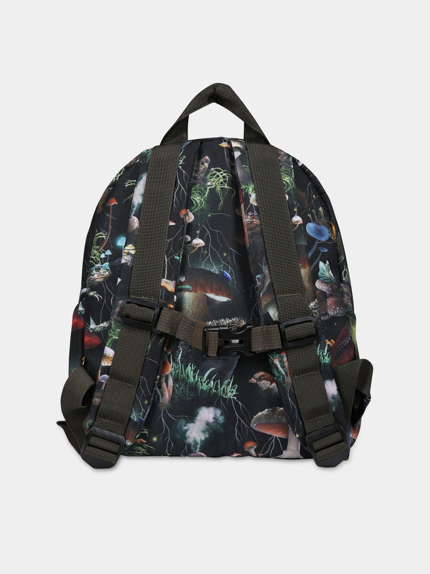 Zaino nero per bambini con animali,Molo,7W23V203 6863