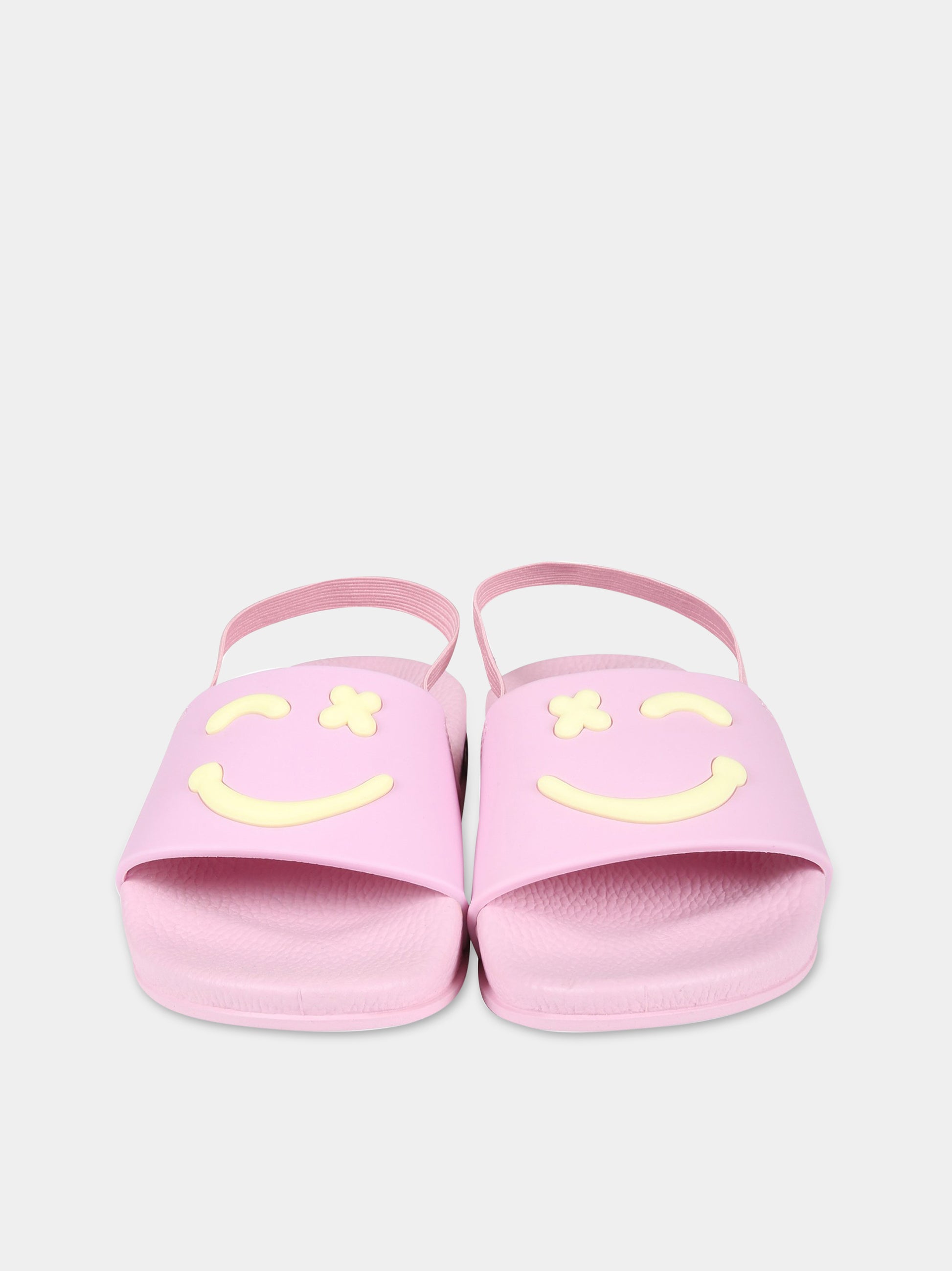 Sandali rosa per bambina con smile,Molo,7S23U202 8675-B