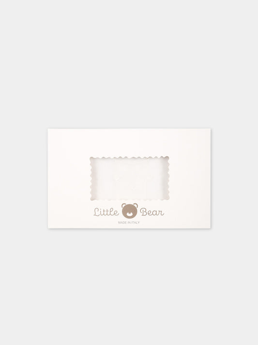 Camicia della fortuna avorio con cuori,Little Bear,CUORI BIANCO