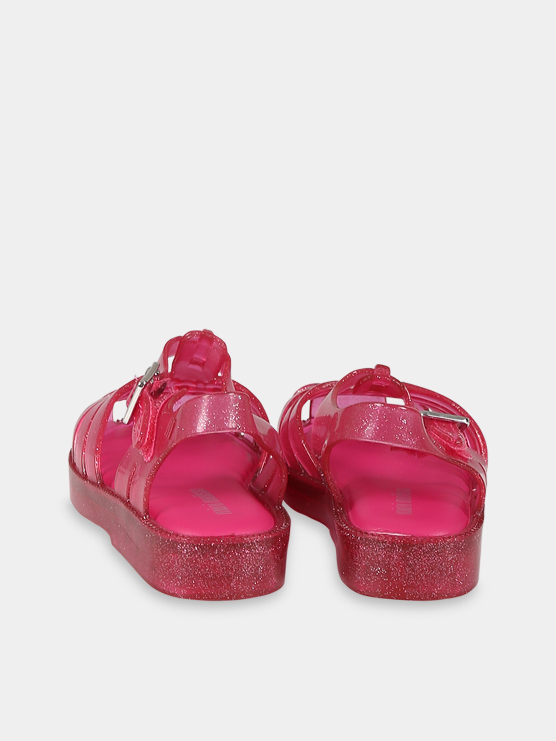 Ragnetti fucsia per bambina con logo,Mini Melissa,33522 54140