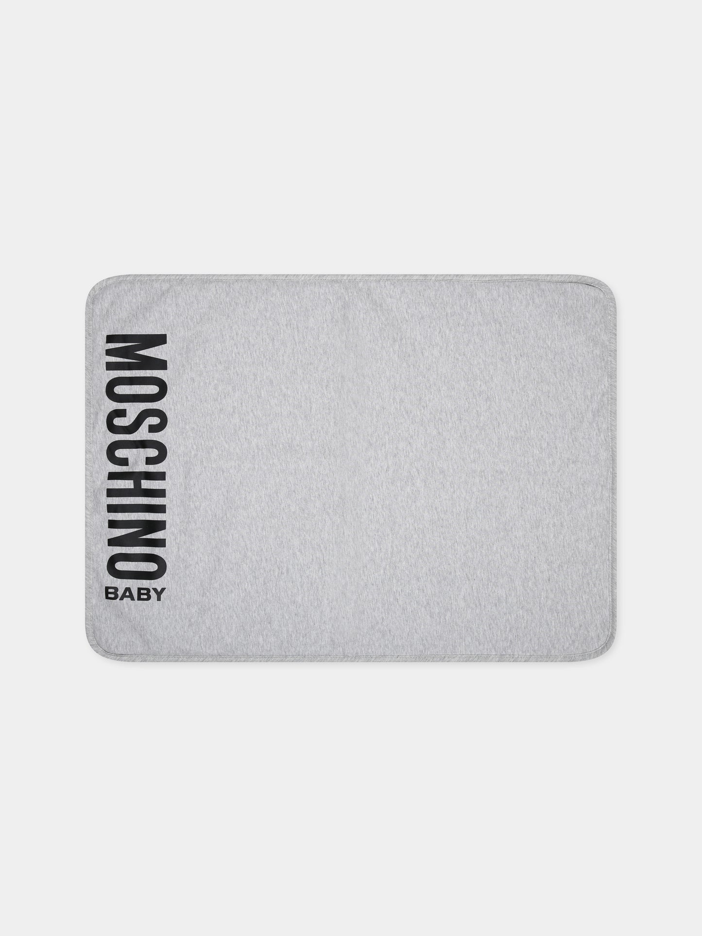 Borsa-mamma grigia per neonati con Teddy Bear,Moschino Kids,MRX03A LDA25 60926