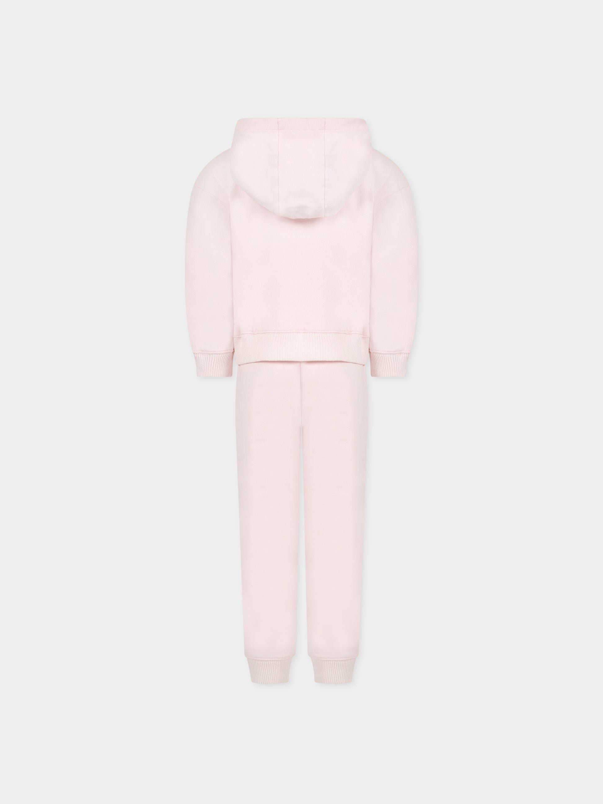 Completo rosa per bambina con scritta Love,Billieblush,U18139 45S