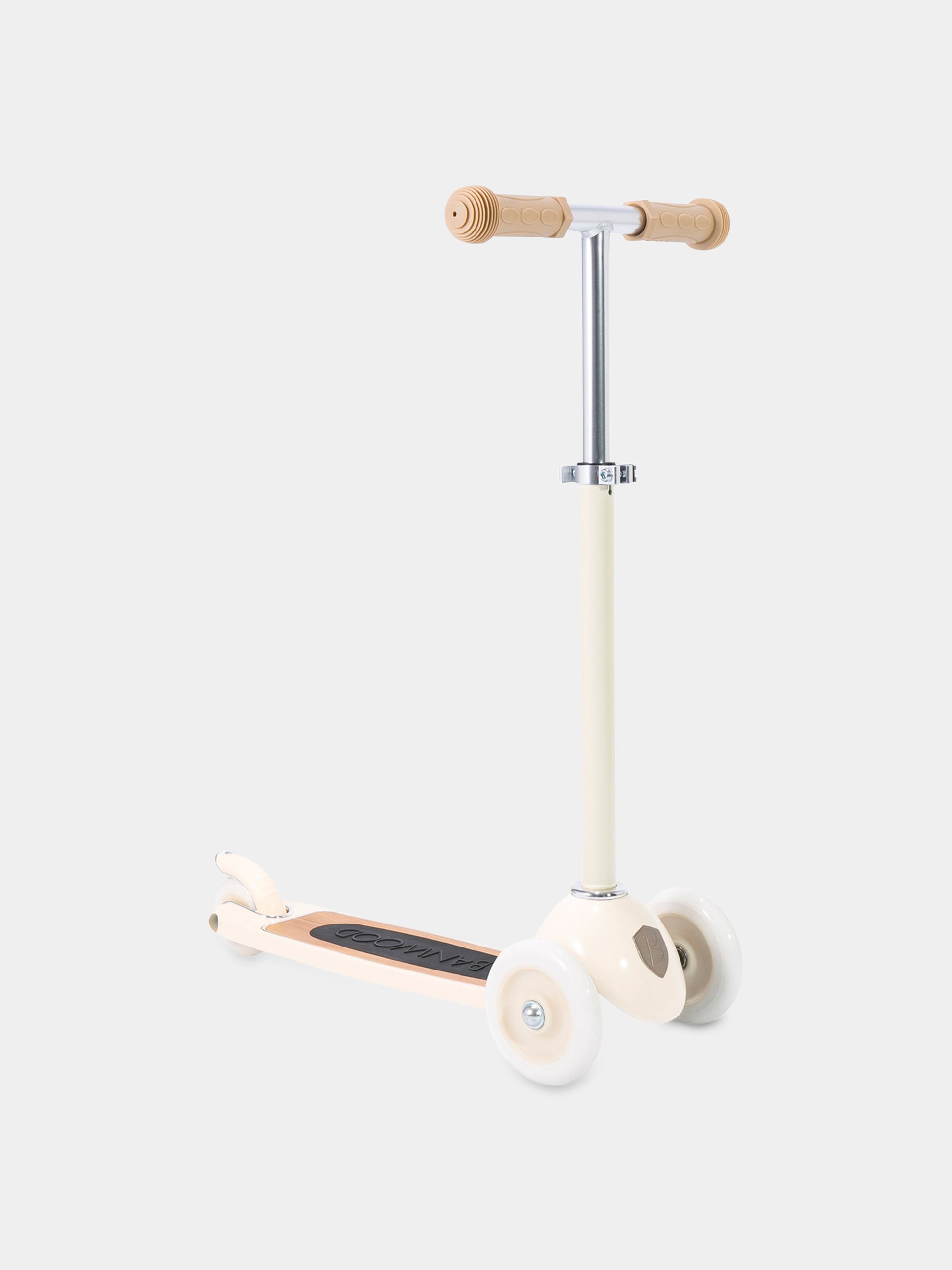 Monopattino avorio per bambini con logo,Banwood,BW SCOOTER CREAM
