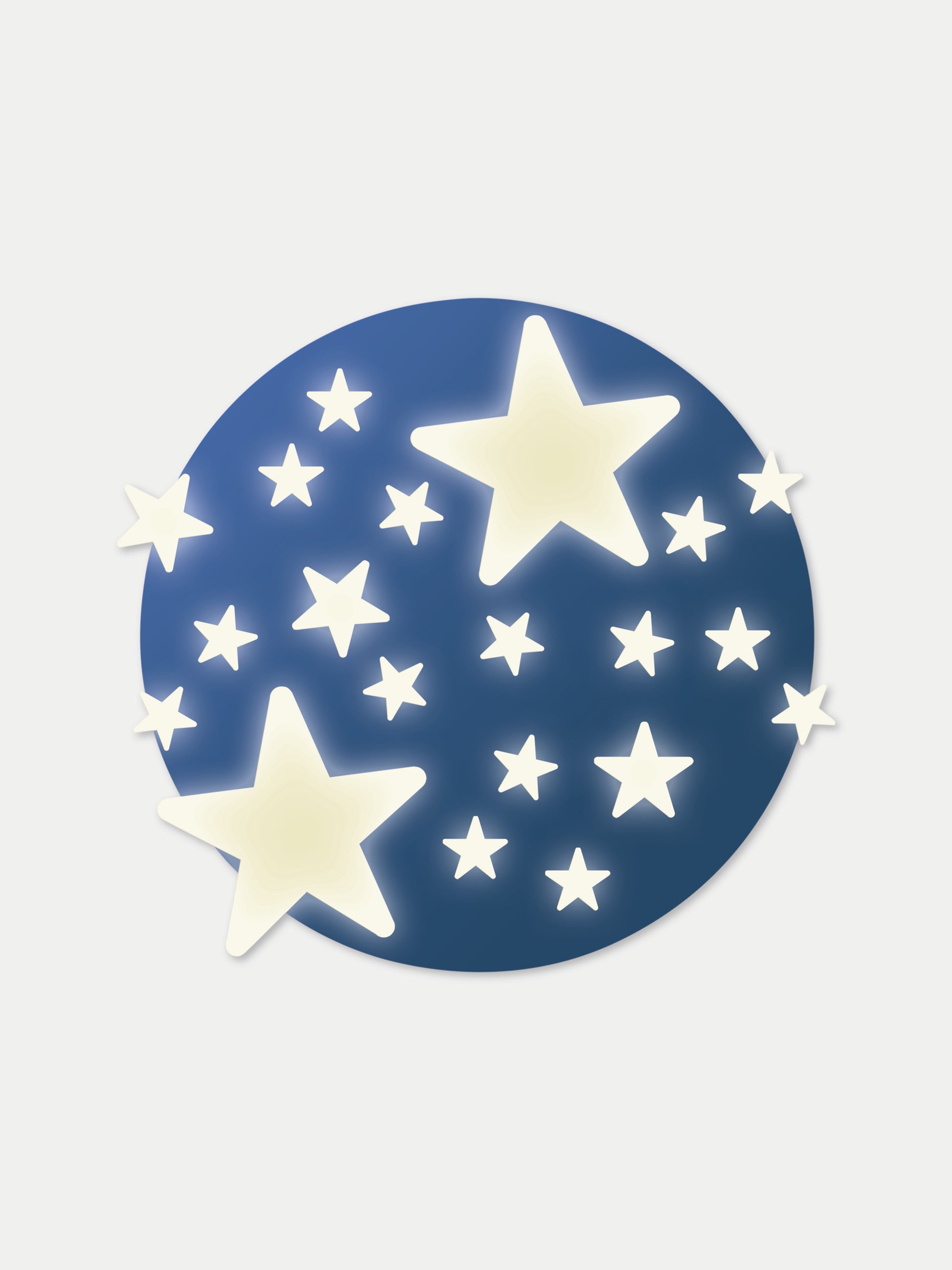 Decorazioni bianche fluorescenti per bambini,Djeco,DD04592