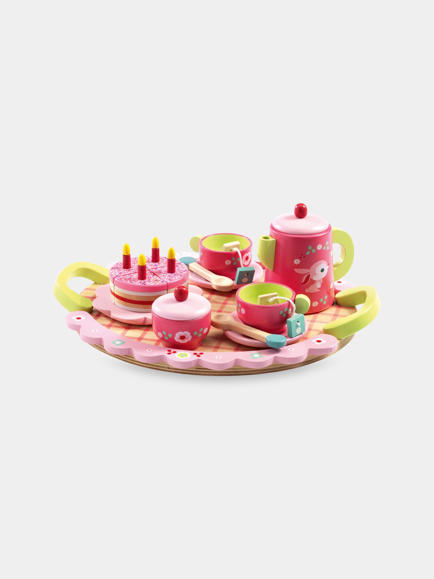 Set rosa da té per bambina,Djeco,DJ06639