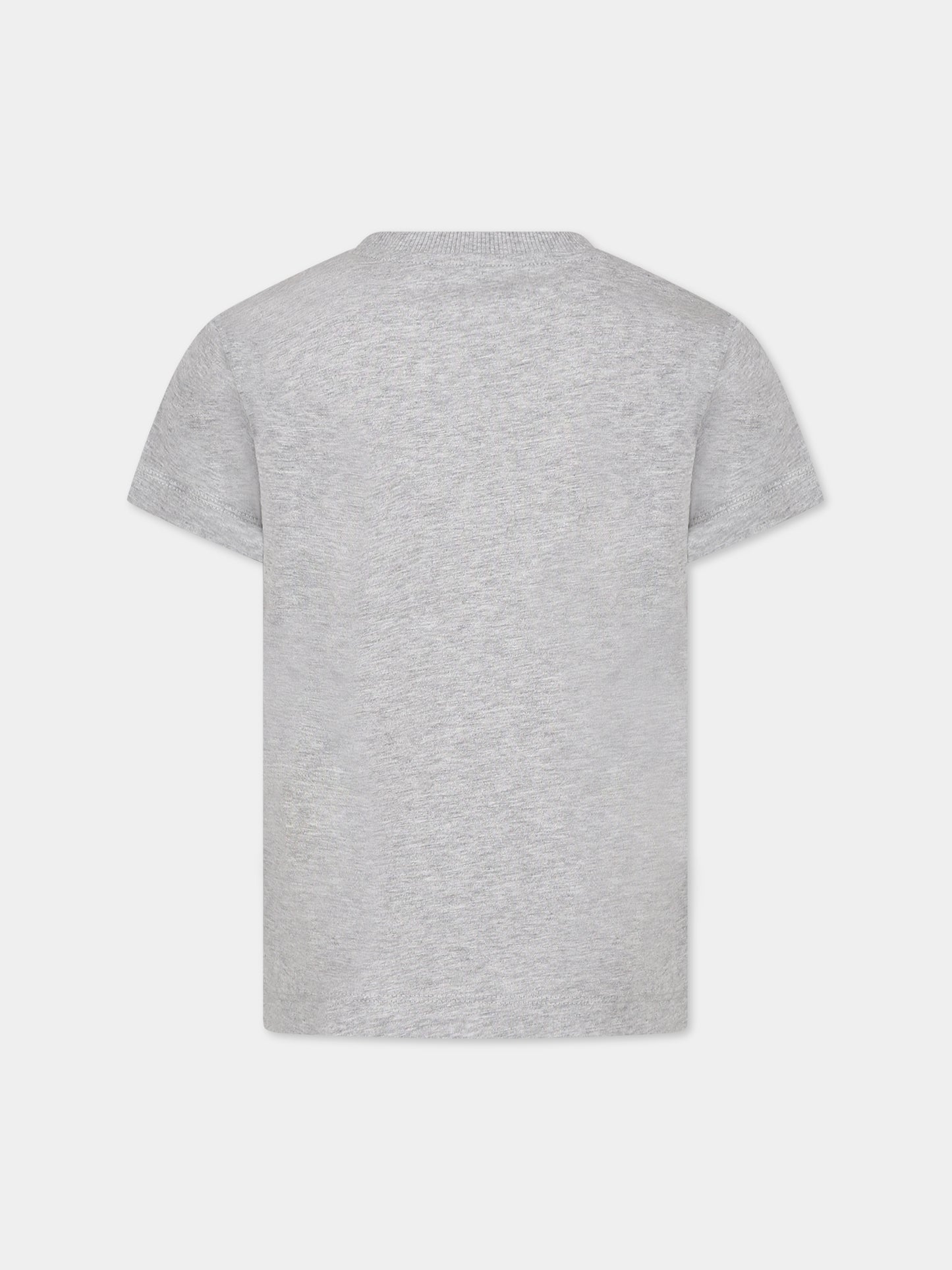 T-shirt grigia per bambini con Teddy Bear,Moschino Kids,HNM03U LAA02 60926