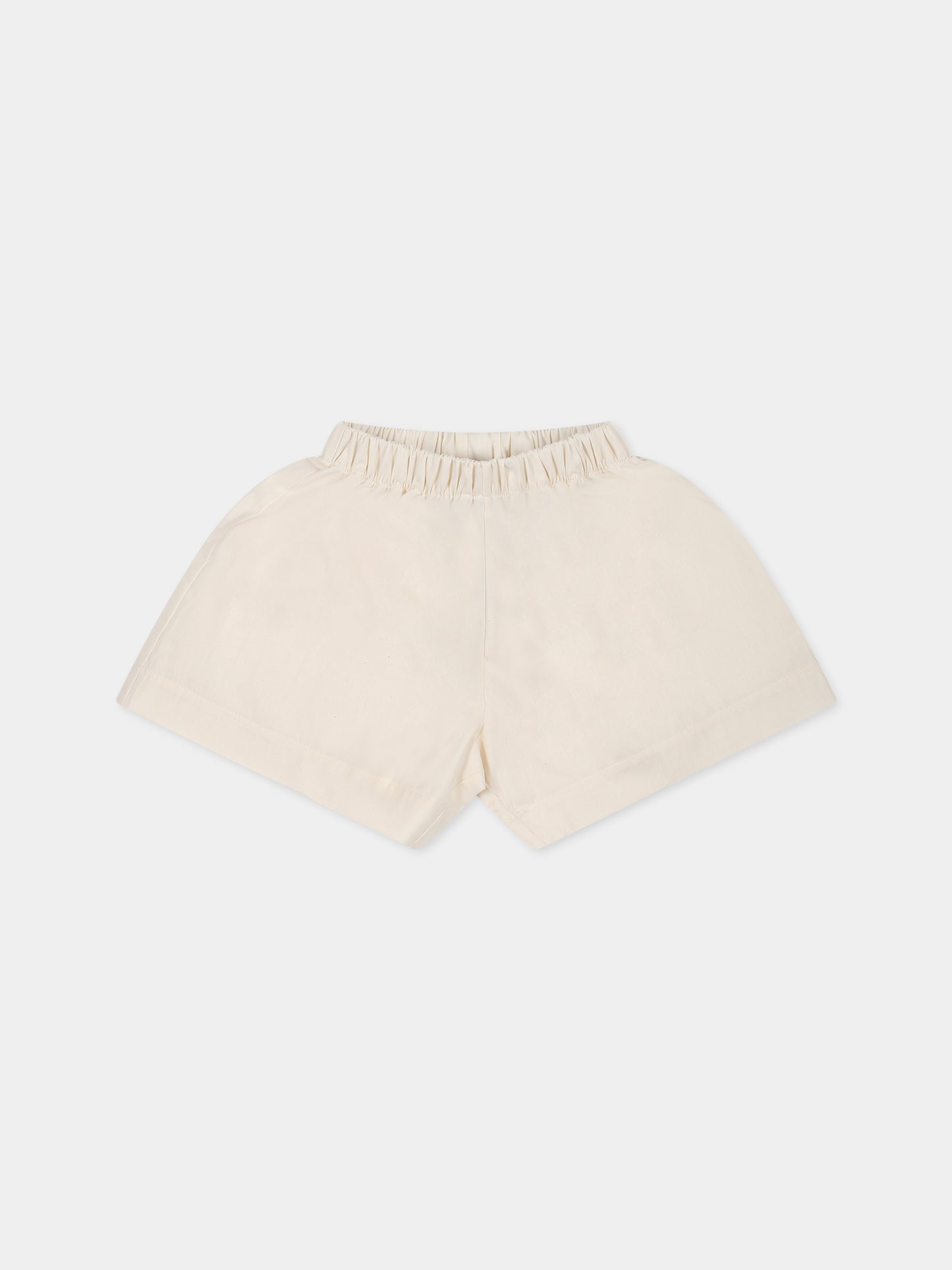 Shorts avorio per neonato,Farway Milano,PAN06NTP