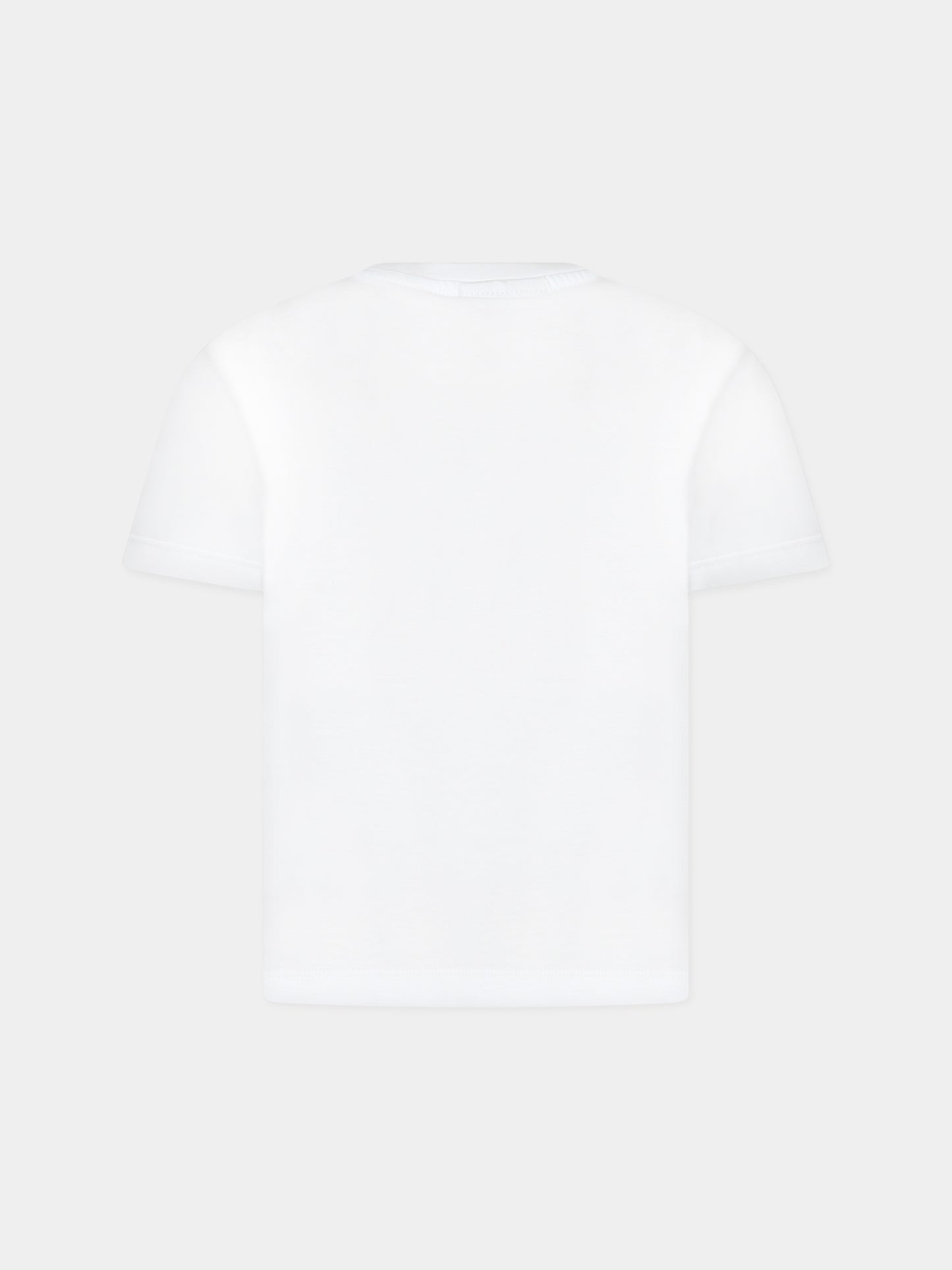T-shirt nera per bambino con logo,Neil Barrett Kids,033651 001