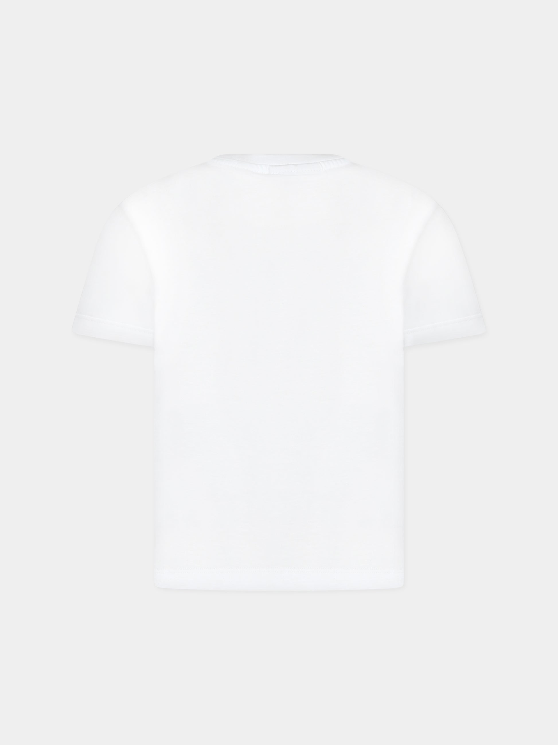 T-shirt nera per bambino con logo,Neil Barrett Kids,033651 001