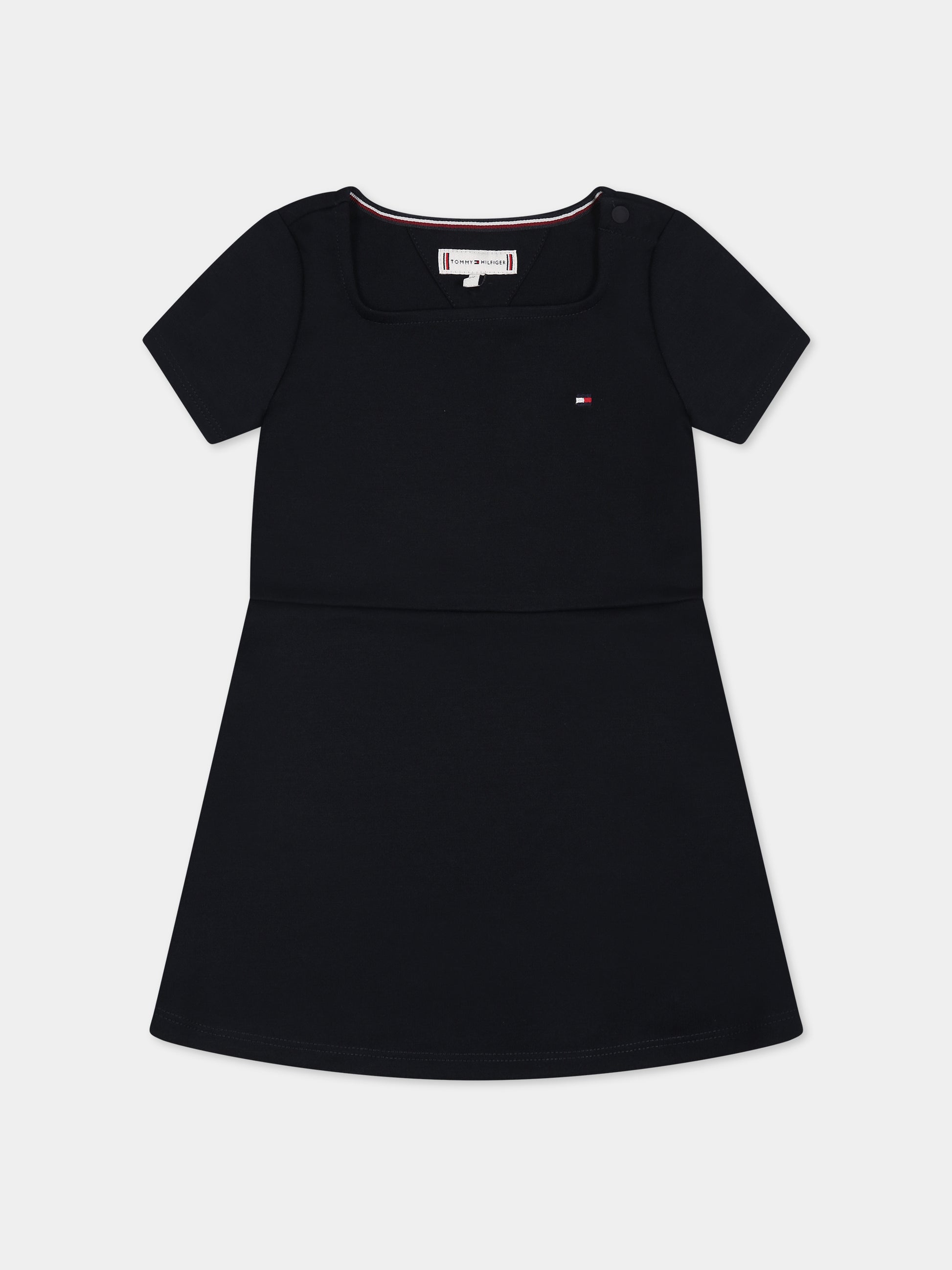 Vestito blu per neonata,Tommy Hilfiger Junior,KG0KG07192